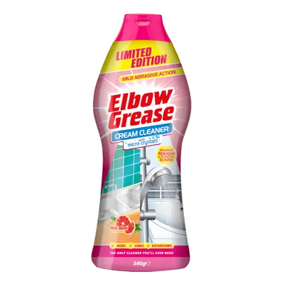 Elbow Grease Čistící růžový krém s mikrokrystalky 540g