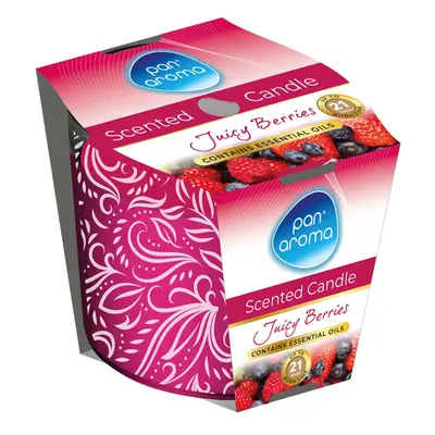 PanAroma dekorativní vonná svíčka Juicy Berries 85g