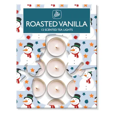 PanAroma vonné čajové svíčky Roasted Vanilla 12ks