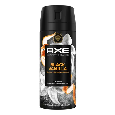 Axe Deodorant Bodyspray Black Vanilla Orange a Snatalové dřevo 150ml