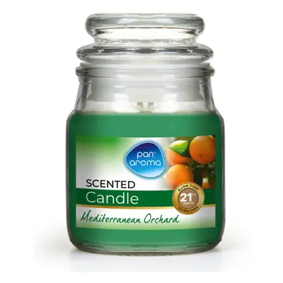 PanAroma vonná svíčka ve skleněné dóze Mediterranean Orchard 85g