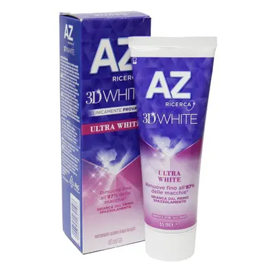 AZ 3D Ultra White bělící zubní pasta z Itálie 65ml