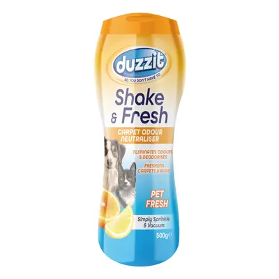 Duzzit Shake&Fresh Vonný prášek na koberce Pet fresh 500g