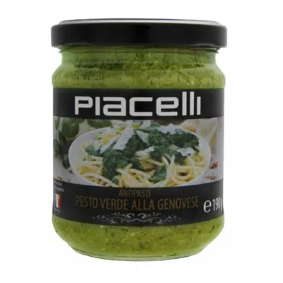 Piacelli Pesto Verde alla Genovese - bazalkové pesto 190g