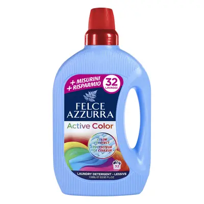 Felce Azzurra Active Color prací gel na barevné prádlo 32PD 1,595l