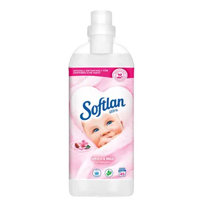 Softlan Ultra koncentrovaná aviváž Weich & Mild 45PD 1l