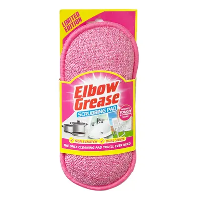 Elbow Grease Pink Scrubbing pad univerzální růžová neškrábavá abrazivní houba 1ks