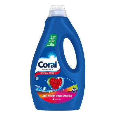 Coral prací gel na barevné prádlo Optimal Color 23PD 1,15l