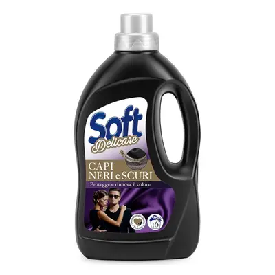 SOFT Delicare prací gel na tmavé a černé prádlo 900ml 16PD