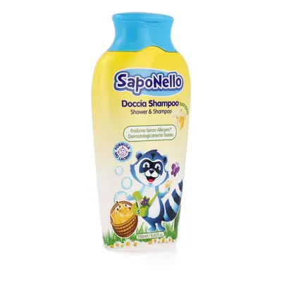 SapoNello italský dětský sprchový gel a šampon Banán 250ml