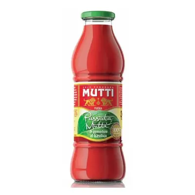 MUTTI Passata jemné rajčatové pyré s bazalkou 700g