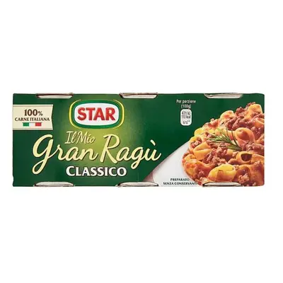 Sugo Star italské masové ragů na těstoviny Classico 3x100g