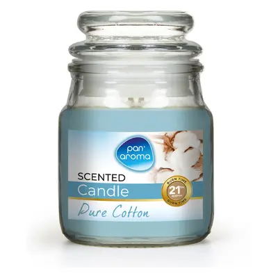 PanAroma vonná svíčka ve skleněné dóze Pure Cotton 85g