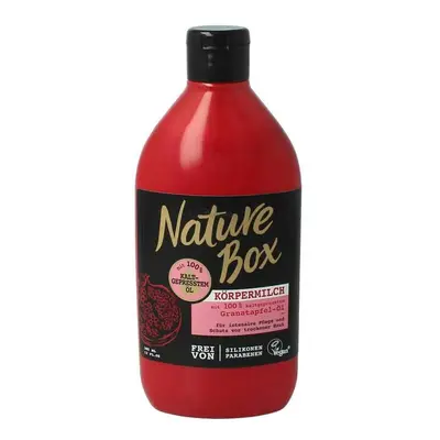 Nature Box tělové mléko s olejem z granátového jablka 385ml