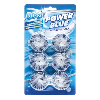 Duzzit Power Blue tablety do WC rezervoárů 6ks