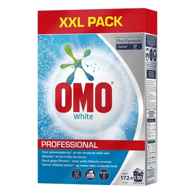 OMO Professional White XXL prací prášek na bílé prádlo 130PD 8,4kg