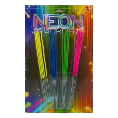 Prskavky neonové 28 cm 20 ks