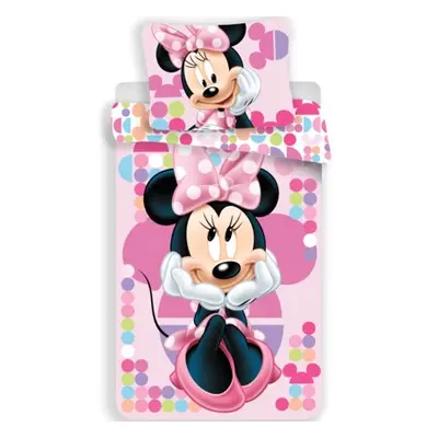 Jerry Fabrics Dětské povlečení Minnie Pink 03