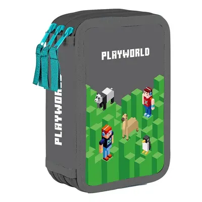 Karton P+P Penál 3 p. prázdný Playworld