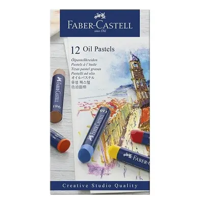 Faber-Castell Pastely olejové 12 barev metalické