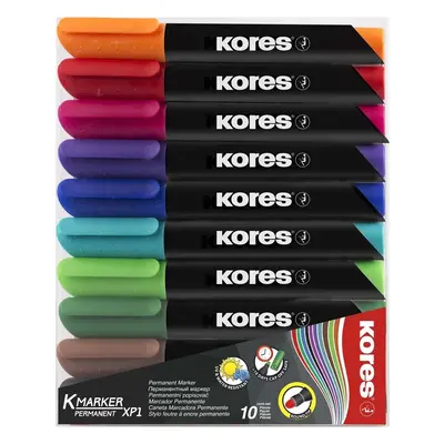 Kores Popisovač K-Marker permanent sada 10ks