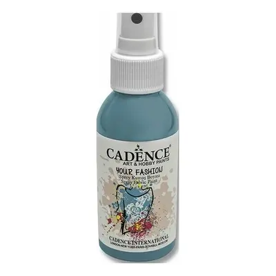 Cadence Barvy na textil Cadence Your Fashion tyrkysová 100ml sprej