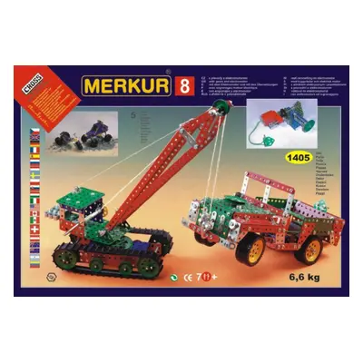 Merkur Toys Stavebnice MERKUR 8 130 modelů 1405ks