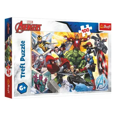 Trefl Puzzle Síla Avengers/Disney Marvel The Avengers 100 dílků