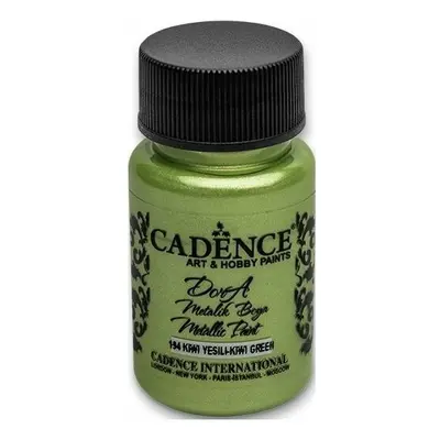 Cadence Akrylové barvy Cadence Dora Metalic 50ml světle zelená