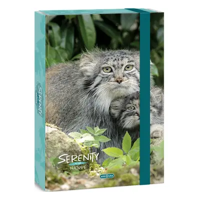 Ars Una Box na sešity A4 Serenity Manul