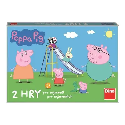 Dino Pojď se hrát/Žebříky a skluzavky 2 hry Prasátko Peppa