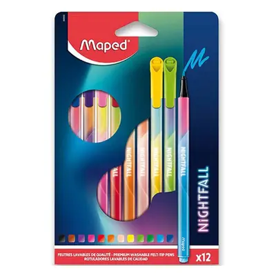 Maped Dětské fixy Maped Color'Peps Deco Nightfall 12 barev