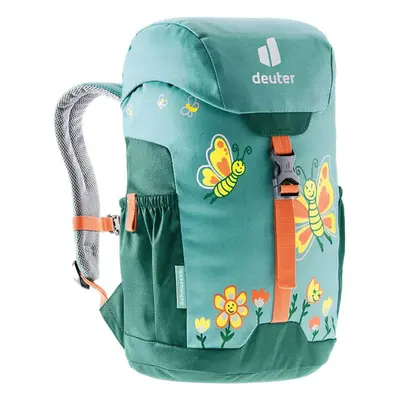 Deuter Dětský batoh 8l Schmusebär motýlci dustblue/alpinegreen