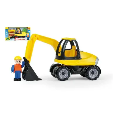 Lena Auto Truckies bagr 25cm s figurkou 24m+