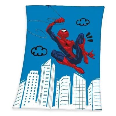 Herding Dětská fleecová deka Spiderman city