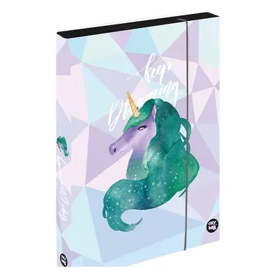 Box na sešity A4 Jumbo OXY Sherpy Unicorn