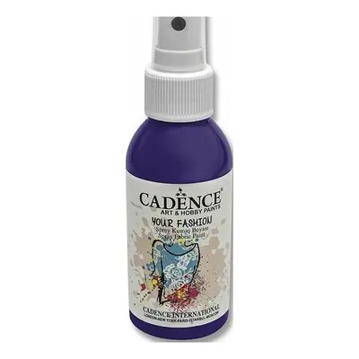 Cadence Barvy na textil Cadence Your Fashion fialová 100ml sprej