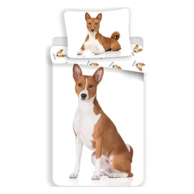 Jerry Fabrics Povlečení fototisk Basenji