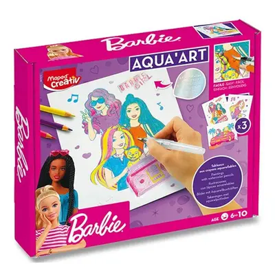 Maped Kreativní tvoření pro děti Creativ Barbie Scratching Sticker