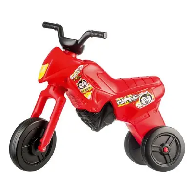 Teddies Odrážedlo Enduro Yupee červené velké výška sedadla 31cm nosnost do 25kg