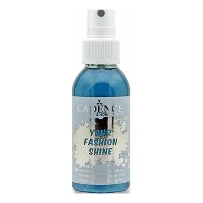 Cadence Barvy na textil Cadence Your Fashion Shine petrolejová 100ml sprej