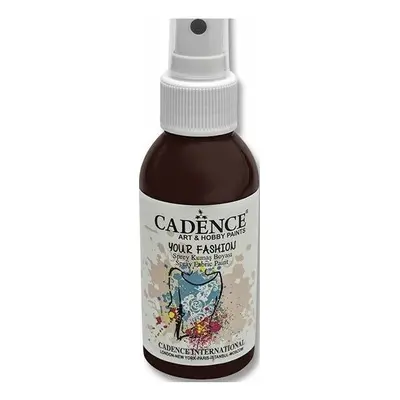 Cadence Barvy na textil Cadence Your Fashion vínová 100ml sprej