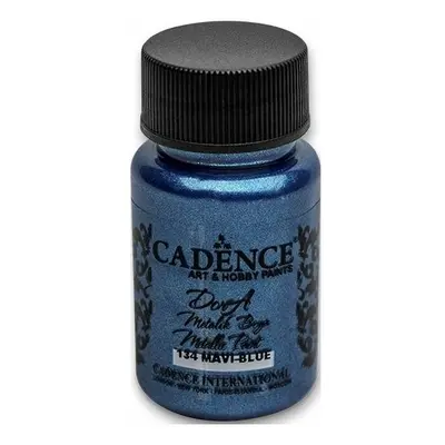 Cadence Akrylové barvy Cadence Dora Metalic 50ml modrá