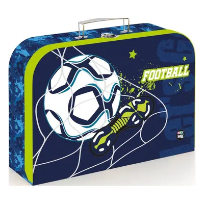 Kufřík lamino 34 cm fotbal