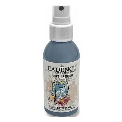 Cadence Barvy na textil Cadence Your Fashion šedá 100ml sprej