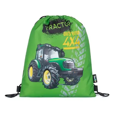 Karton P+P Sáček na cvičky traktor