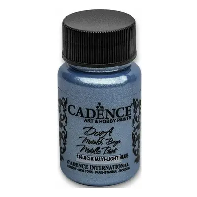 Cadence Akrylové barvy Cadence Dora Metalic 50ml světle modrá