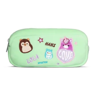 Squishmallows pouzdro - mix zelený