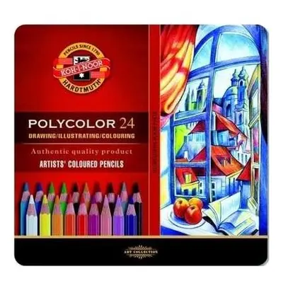 Koh-i-noor Pastelky Polycolor 3824 umělecké 24 ks