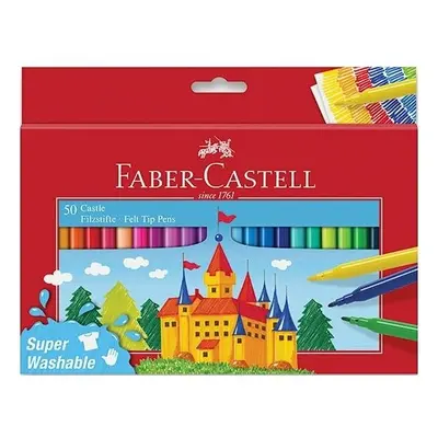 Faber-Castell Dětské fixy Faber-Castell Castle 50 barev